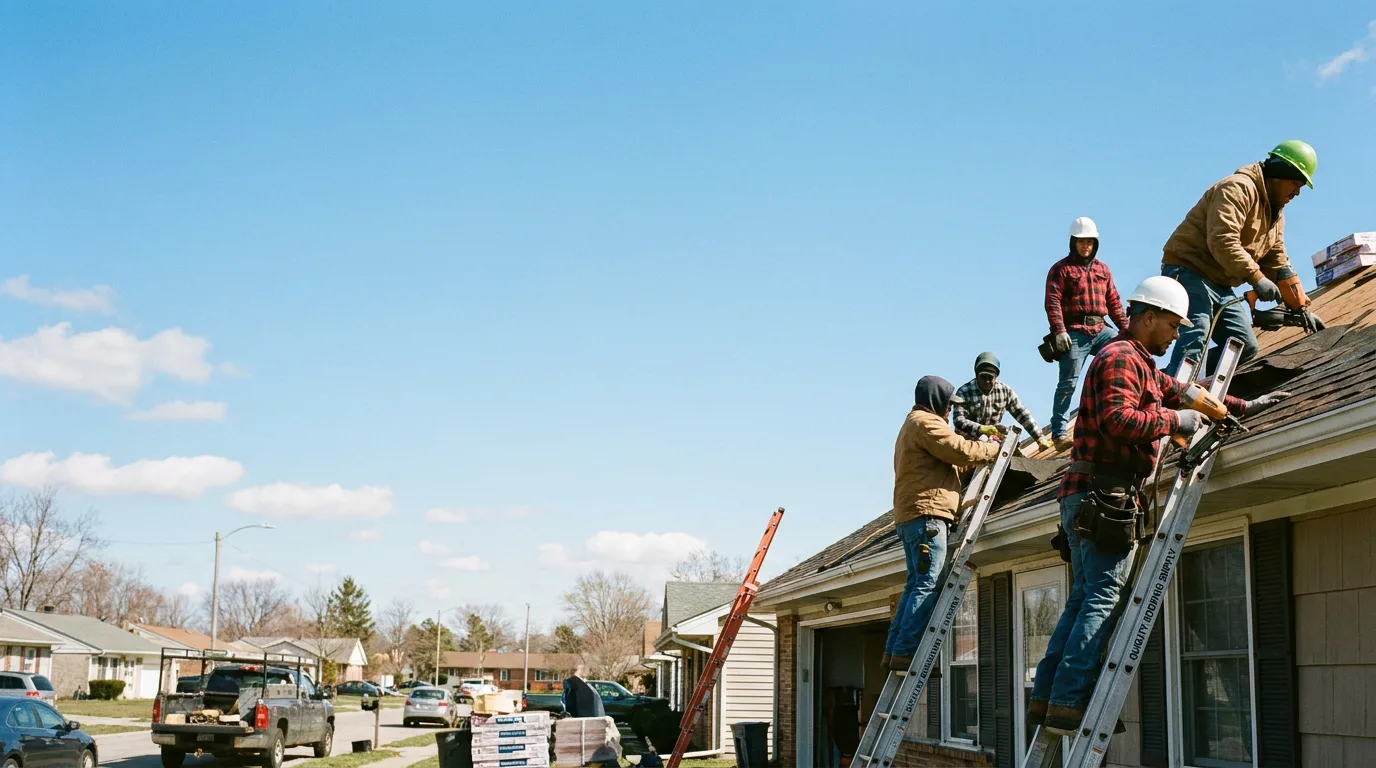 Roofing in Wellston, MI near me